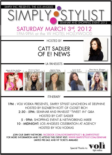 Simply Stylist Seminar and Shopping Event